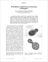 What makes Cryptococcus neoformans a pathogen