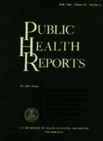 Public Health Reports  v 81 no 6 June 1966  cover