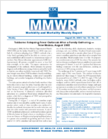MMWR Morbidity and Mortality Weekly Report Vol 52 No 34 August 29 2003