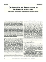 Cellmediated Protection in Influenza Infection