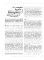 Arcobacter butzleri Underestimated Enteropathogen