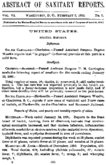 Abstract of sanitary reports  v VI no 6  February 6 1891