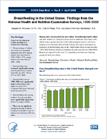 Breastfeeding in the United States Findings from the National Health and Nutrition Examination Surveys 19992006