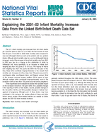 Explaining the 200102 Infant Mortality Increase Data From the Linked BirthInfant Death Data Set