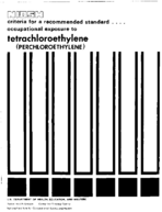 Criteria for a Recommended Standard Tetrachloroethylene 1976