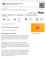 NIOSH eNews Volume 21 Number 11 March 2024