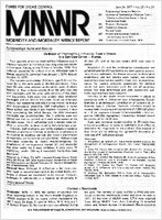 MMWR Morbidity and Mortality Weekly Report June 24 1977  Vol 26  No 25