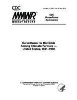 Morbidity and Mortality Weekly Report MMWR CDC Surveillance Summaries October 2001  Vol 50  No SS3