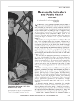 Measurable Indicators and Public Health