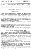 Absract of sanitary reports  v 7 no 10 March 4 1892