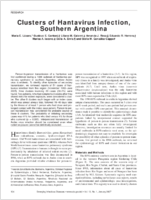 Clusters of Hantavirus Infection Southern Argentina