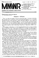 Morbidity and Mortality Weekly Report MMWR October 24 1980  Vol 29  No 42