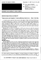 MMWR Morbidity and Mortality Weekly Report December 11 1987  Vol 36  No 48