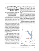Bacteremia and Antimicrobial Drug Resistance over Time Ghana