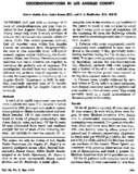 Coccidioidomycosis in Los Angeles County