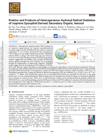 Kinetics and Products of Heterogeneous Hydroxyl Radical Oxidation of Isoprene EpoxydiolDerived Secondary Organic Aerosol
