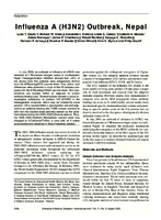 Influenza A H3N2 Outbreak Nepal