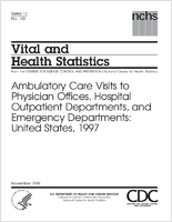 Ambulatory Care Visits to Physician Offices Hospital Outpatient Departments and Emergency Departments United States 1997