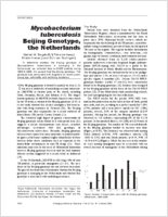 Mycobacterium tuberculosis Beijing Genotype the Netherlands