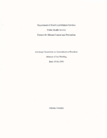 Advisory Committee on Immunization Practices minutes of the meeting June 1920 1996