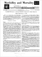Morbidity and Mortality Weekly Report Vol 2 No 20 week ended May 23 1953