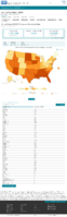 United States COVID19 Cases and Deaths by State Reported to the CDC Since January 22 2020 COVID19 Case Rate in the US Reported to the CDC by StateTerritory Cases per 100000 Oct 13 2020