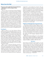 Notes from the Field Exposures to Discarded Sulfur Mustard Munitions  MidAtlantic and New England States 20042012