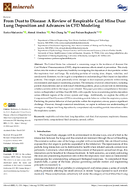 From Dust to Disease A Review of Respirable Coal Mine Dust Lung Deposition and Advances in CFD Modeling