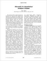 Aftermath of a hypothetical smallpox disaster