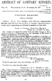 Abstract of sanitary reports  v V no 47 November 20 1891