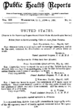 Public health reports  v 12 no 23 June 4 1897