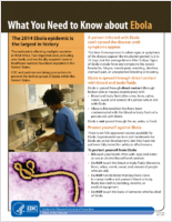 What You Need to Know About Ebola 20141105