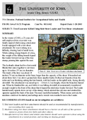 Tree Excavator Killed Using SkidSteer Loader and Tree Shear Attachment