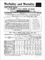 Morbidity and Mortality Weekly Report For release January 6 1961 Vol 9 No 52