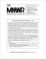 Morbidity and Mortality Weekly Report MMWR November 4 1994  Vol 43  No 43