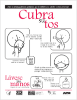 Cubra Su Tos Lvese Las Manos Despues De Toser O Estornudar