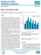 Births Final Data for 2006