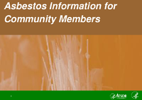 Asbestos Information for Community Members