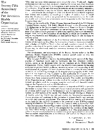 The seventyfifth anniversary of the Pan American Health Organization