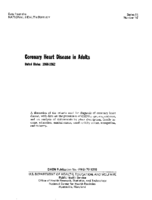 Coronary heart disease in adults United States 19601962