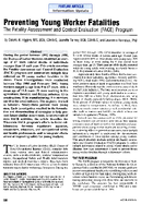 Preventing Young Worker Fatalities The Fatality Assessment and Control Evaluation FACE Program