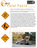 Fatal Facts Construction Worker Struck and Killed by Car