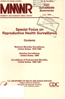 Morbidity and Mortality Weekly Report MMWR CDC Surveillance Summaries July 1991  Vol 40  No SS2