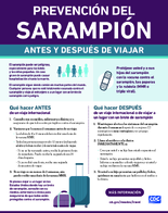 Prevencin del Sarampin antes y despus de viajar