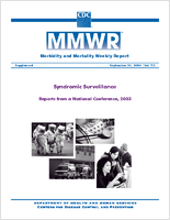Morbidity and Mortality Weekly Report Supplement September 24 2004  Vol 53