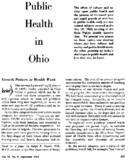 Public health in Ohio Conference report