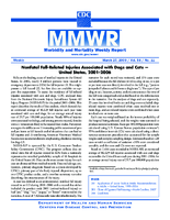 MMWR Morbidity and Mortality Weekly Report Vol 58 No 11 March 27 2009
