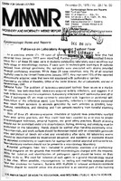 Morbidity and Mortality Weekly Report MMWR December 21 1979  Vol 28  No 50