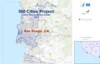 500 Cities Project Local Data for Better Health 2014 San Diego CA