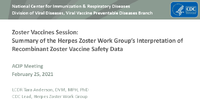 Recombinant Zoster Vaccine Safety Data